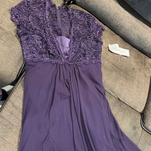 Purple Long dress
